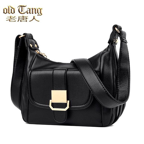 

evening bags solid color soft genuine leather shoulder for women 2021 designer crossbody bag sac epaule