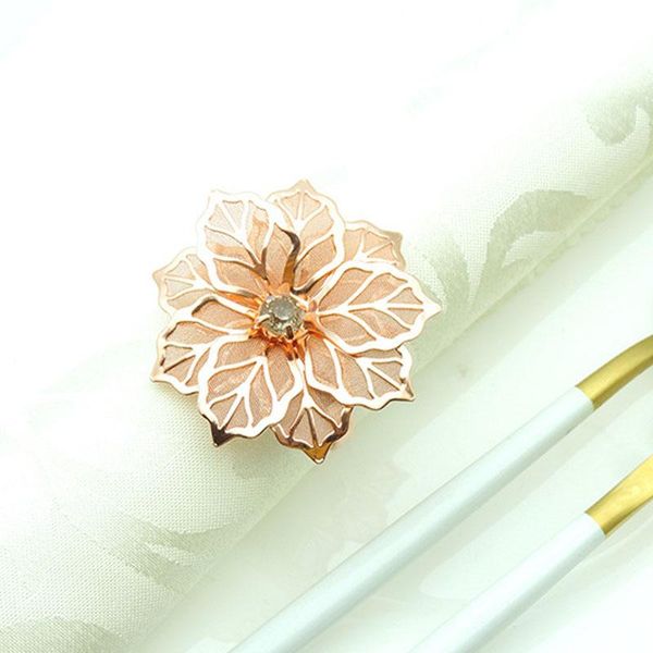 

pc napkin rings dedicated exquisite flower design holders for el