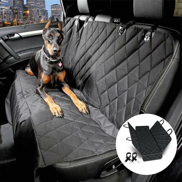 

dog apparel nonslip pet car back cover cat waterproof protector hammock mat black