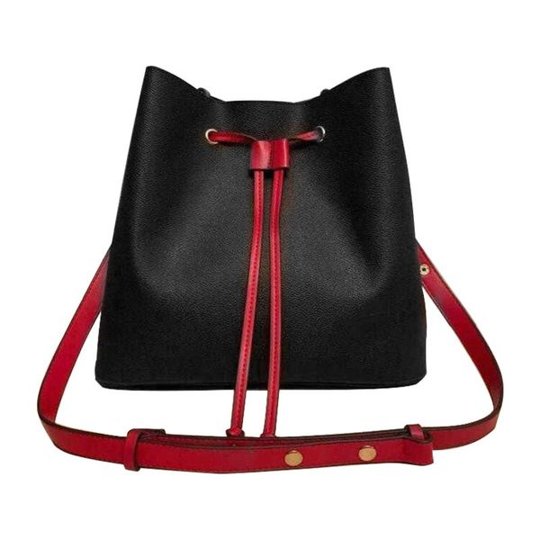 

2021 fashion shoulder bags drawstring luxury designer famous classic handbags women high-quality leather bucket totes letter printing shoppi