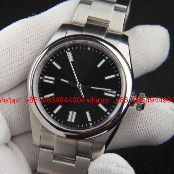 

wristwatches mechanical luxury 41mm watch kermitstainless steel edition watches black ceramic bezel, Slivery;brown