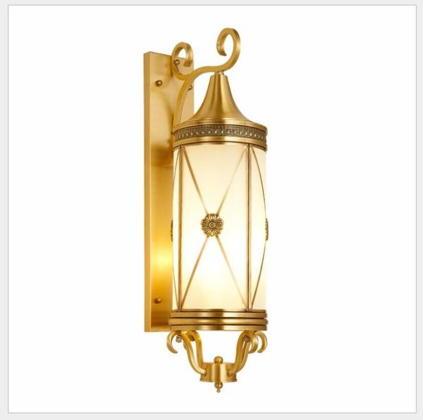 

wall lamp outdoor brass american design e27 deco sconce color lighting sconces