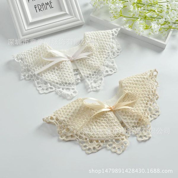

arrival baby lace bibs cartoon saliva towel burp cloths cotton bandana feeding smock born fashion scarf accessories &