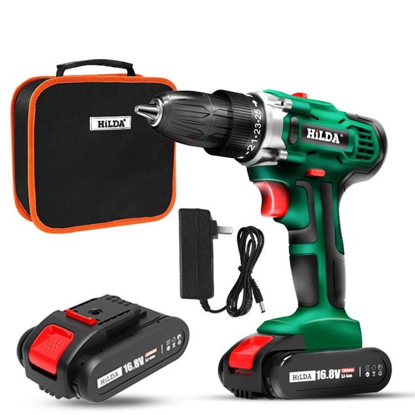 

professiona electric drills 16.8v power tool rechargeable drill lithium household pistol hand screwdriver