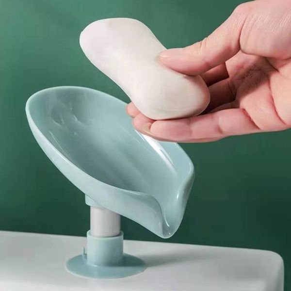 

soap dishes leaf shape box bathroom holder dish storage plate tray rack case supplies gadgets accessories
