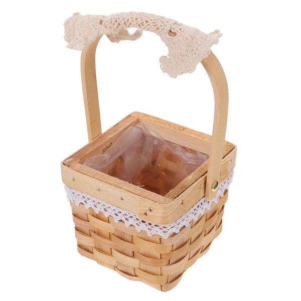 

storage baskets hand woven basket willow flower arrangement home decor