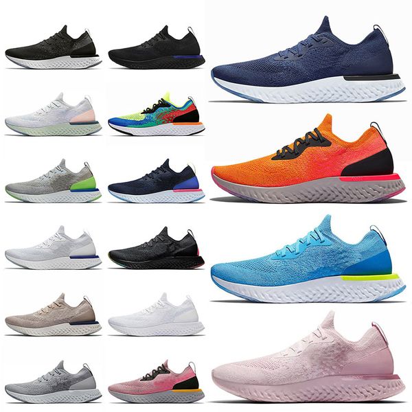 

designer art of champion epic react fly knit running shoes for men women copper flash cookies and cream be true blue glow triple black white
