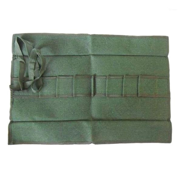 Sacos de Armazenamento Canvas Jardinagem Punho Portátil Multifuncional Ferramenta De Ferramentas Caixa Rolling Bag Bonsai