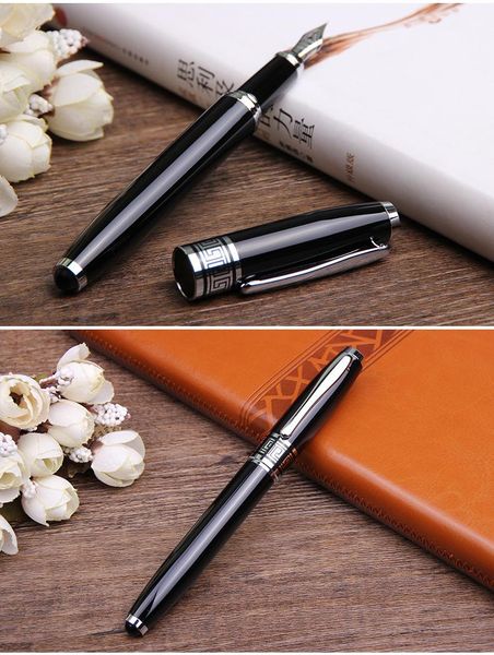 

office business pen metal rotating absorbent gift fountain pens