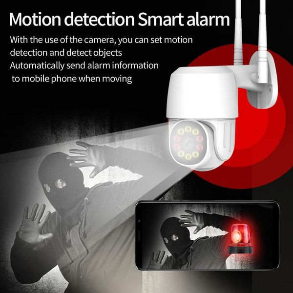 

cameras 1080p wifi ip camera wireless mobile tracking image motion detection video flip outdoor cctv hd smart home security ir