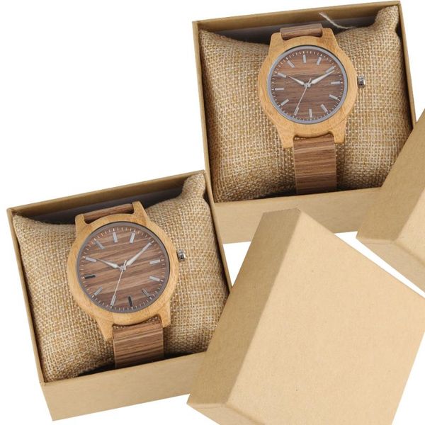 

wristwatches couple wood watch creative corkwood leather quartz wristwatch lovers watches gifts, Slivery;brown