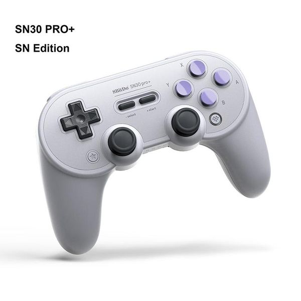 

for windows android macos switch steam 8bitdo sn30 pro+ pro sf30 bluetooth wireless gamepad controller game controllers & joysticks