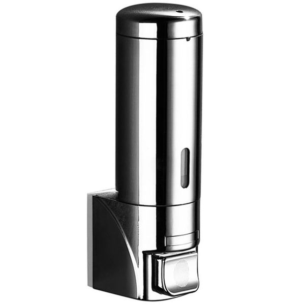 

soap dispenser wall mounted bathroom el shampoo lotion liquid stainless steel hand
