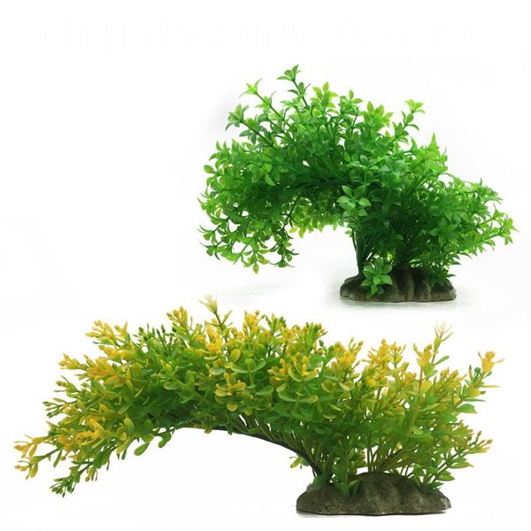 

decorations fish tank decoration bowl water grass aquarium plants accessories