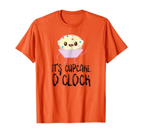 

cupcake baking food cute kawaii it's cupcake o'clock shirt, White;black