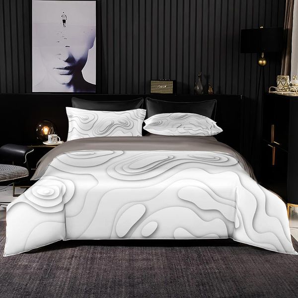 

bedding sets minimalist style set duvet cover 240x220 with pillowcase,200x200 quilt cover,king size single double bed sheet