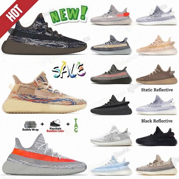 

mens running yeezys boost 350 v2 yeesy shoes 3m static reflective belgua 2.0 tail mono ice oat semi frozen butter yellow blue shoe men women