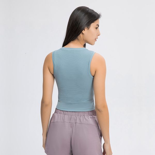 

sports underwear yoga tank gym clothes women shockproof running gathered fitness vest solid color shirts blouses, White
