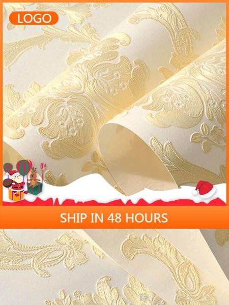 

three-dimensional embossed non-woven vertical stripes wallpaper living room bedroom tv background wall self-adhesive wallpape wallpapers