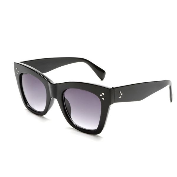 

fashion french designer sunglasses for women ce 41755 classic black uv400 glasses, White;black