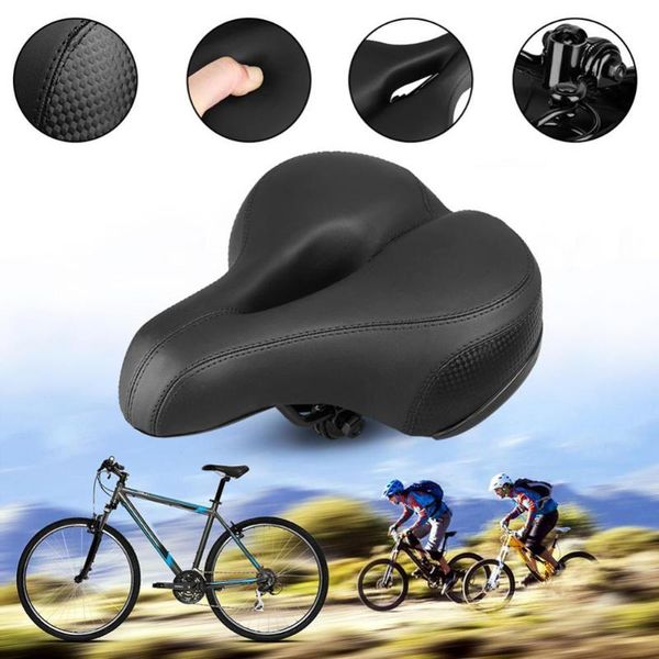 

bike saddles reflective lightweight mtb mountain bicycle saddle seat pad with spring