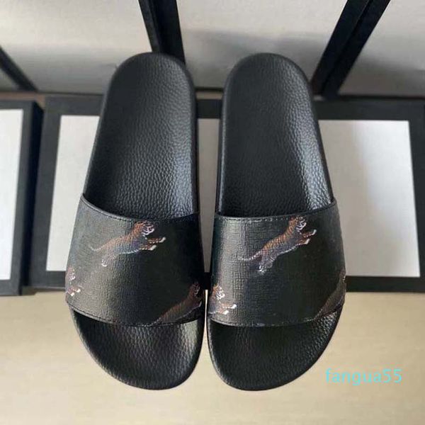 

embroidery black slippers shallow beach leisure indoor