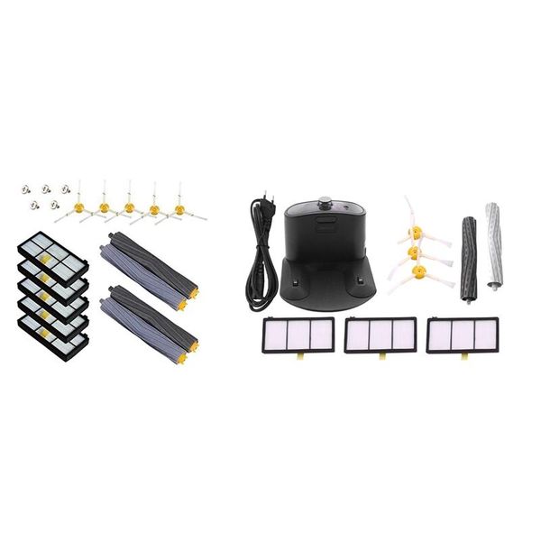 

vacuum cleaners home base charging dock for 800 & 900 series 860 870 eu plug hepa filter brush rollers side brushes