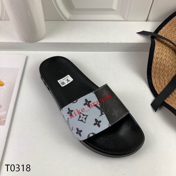 

louisvuitton louis vuitton slippers lv brand designer slides for men women fashion luxury black white red flat bottoms sandals slides 36-45
