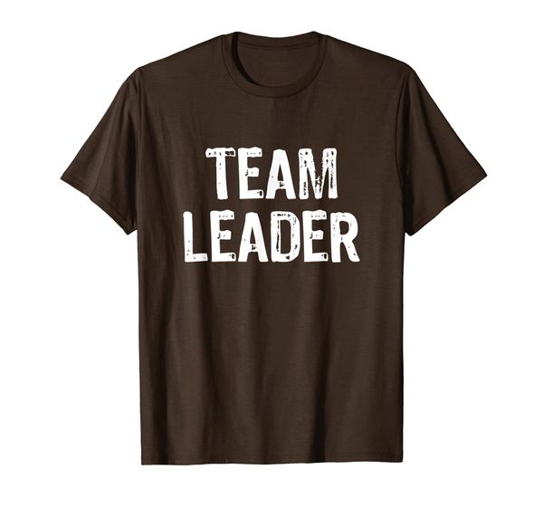 

team leader t-shirt, White;black