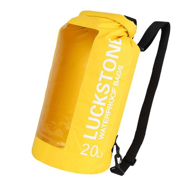 

outdoor waterproof dry backpack water floating bag roll sack for kayaking rafting boating river trekking swimming pool kayak & accessori