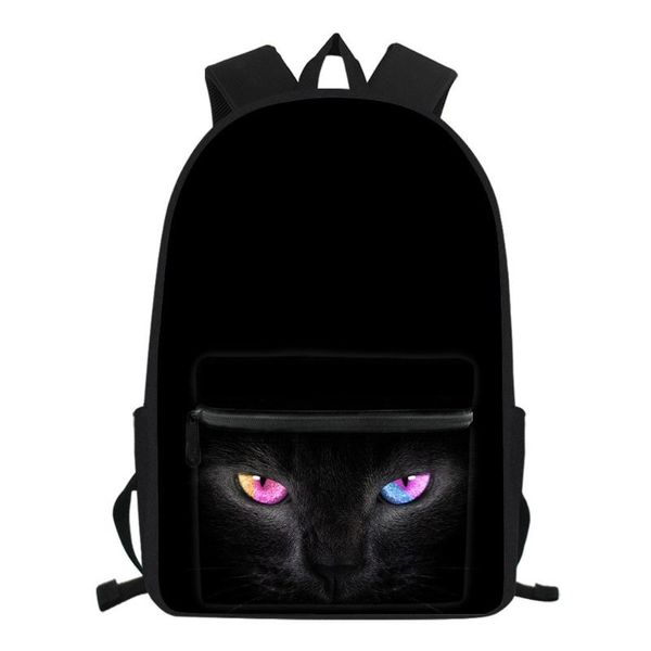 

customzied wolf pattern school bag black for backpack boy children student bagpack orthopedic book satchel mochila bags