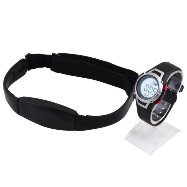 

outdoor fitness equipment 1pcs 2021 heart rate monitor sport watch favor cycling waterproof wireless with chest strap
