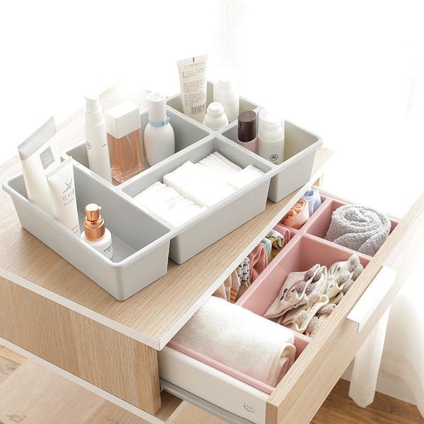 

bathroom storage & organization deskcosmetics receiving box plastic multi-compartment drawer miscellaneous finishing skin care cosmetic