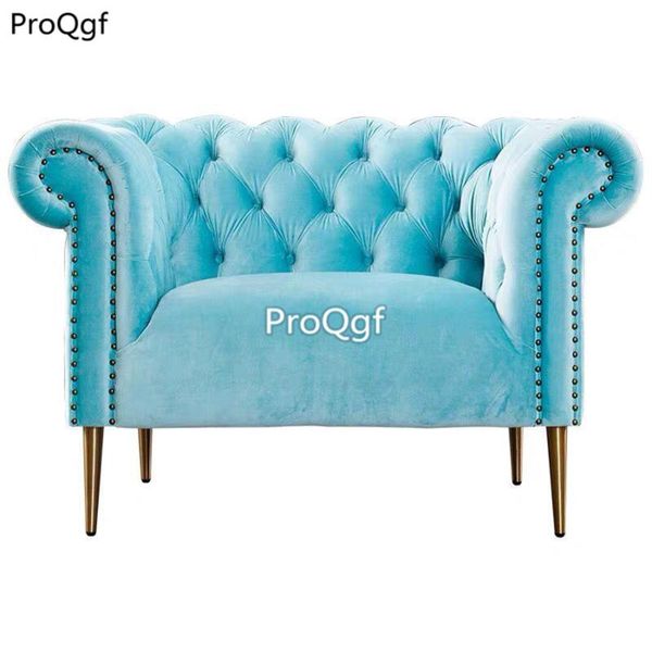 

ngryise 1 set fashion tea shop skyblue luxurious sofa camp furniture