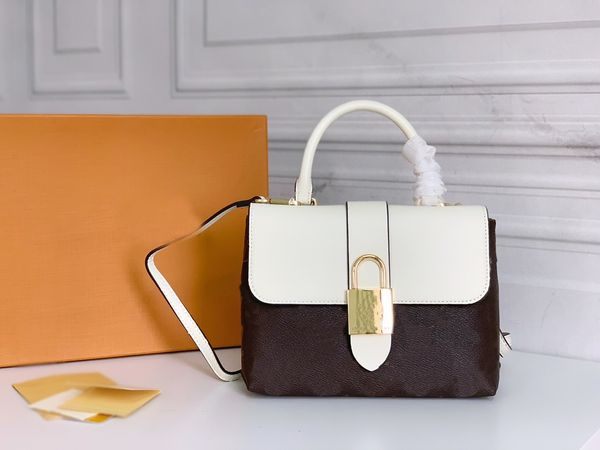 

luxury designers crossbody bags genuine leather locky presbyopia totes fashion postman handbag flap shoulder