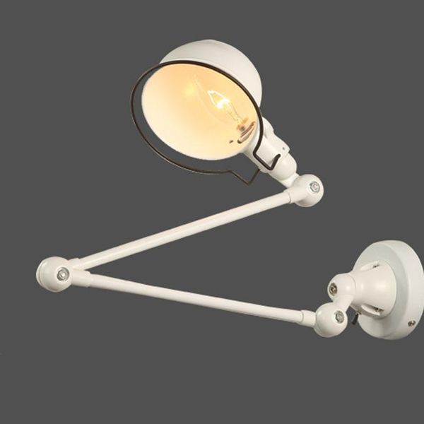 

wall lamps loft retro industrial wind sconce personality mechanical arm lamp living room bedroom balcony e27