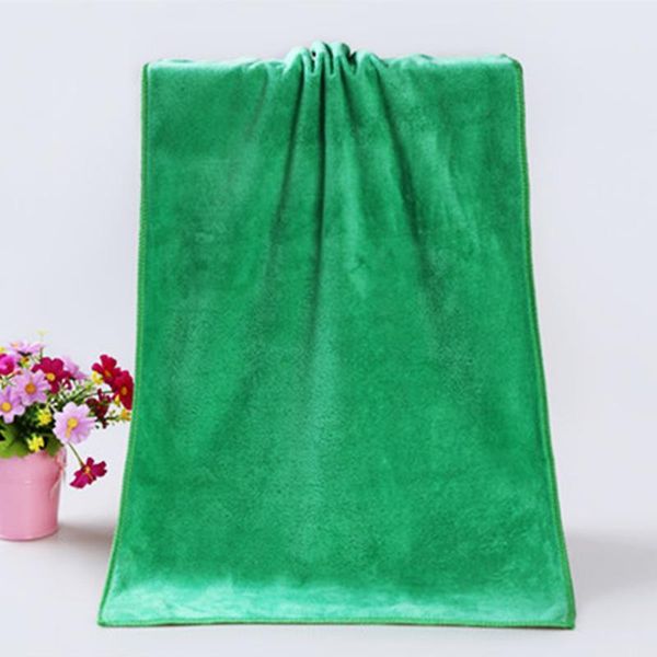 

towel thicken absorbent bath 35x75cm solid soft beach thick spa for adult