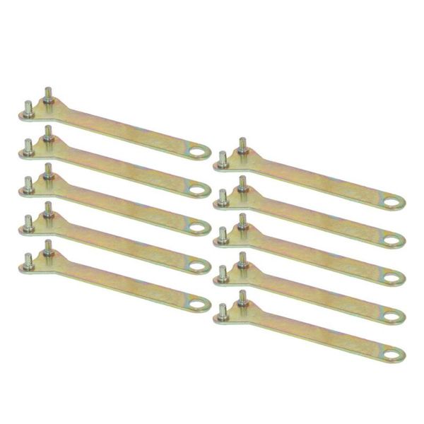 

hand tools utoolmart 10pcs angle grinder wrench lock nut spanner iron open-ended nuts tool for 100 model high quality