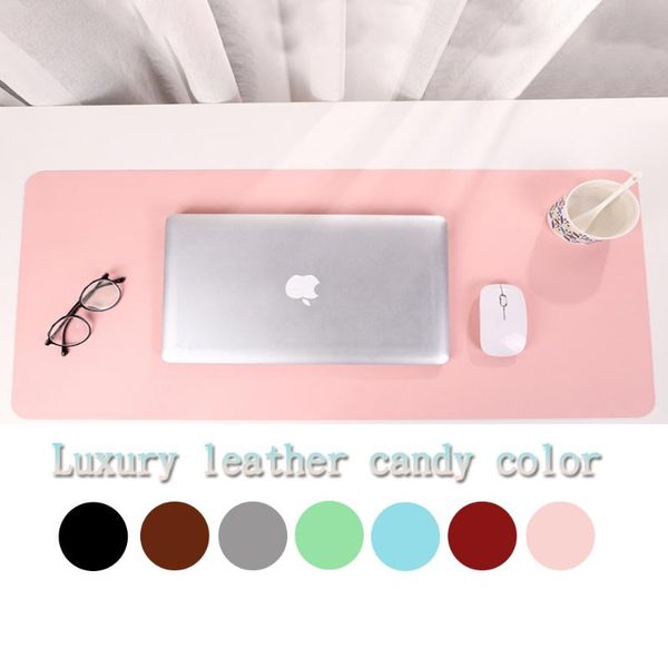 

mouse pads & wrist rests large pad extra big non-slip desk pvc waterproof leather table protector gaming mat for game office work