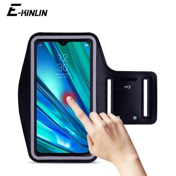 

cell phone pouches waterproof running sport gym arm band for realme x7 max x50 x50m x2 pro xt x3 super zoom x lite holder case cover
