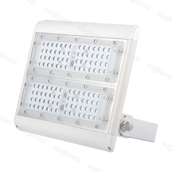 

led floodlight 100w smd3030 112leds ip67 waterproof ac100-305v 140lm/w ultra-thin aluminium for tunnel advertisement dhl