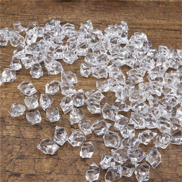 

decorations sale 10 packs about 1000 pieces acrylic ice crystals chips stones clear for scatters vase fillers marbles transparent decor