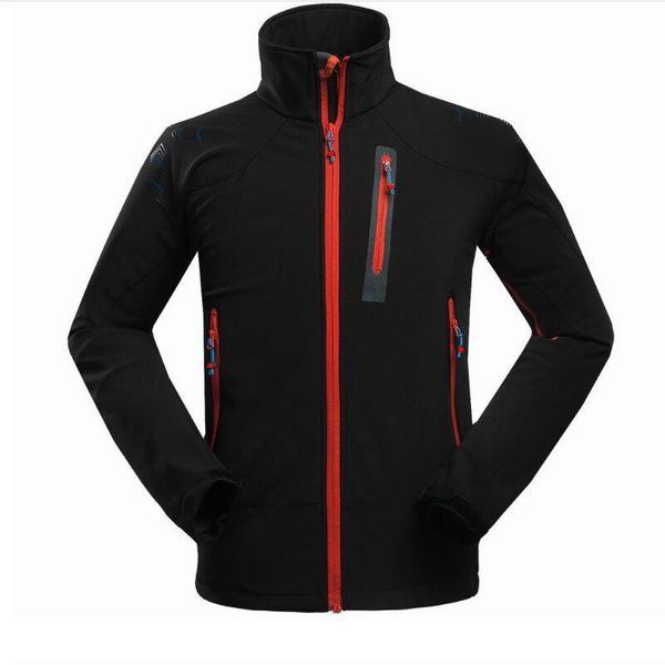

men's jackets spring and autumn casual fashion outdoor sports leisure windbreaker m-2xl, Black;brown