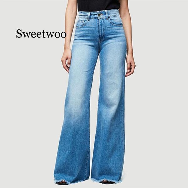 

skinny woman's jeans female flare plus size 4xl black blue women's