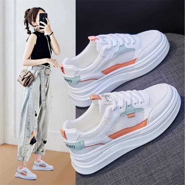 

2021 sneakers shoes comfort summer breathable rhinestones solid slip on walking sports casual vulcanized zapatos de mujer