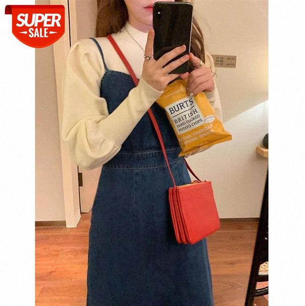 

vintage sling skirt, feminine temperament, waist was thinner, mid-length denim dress, women's clothing #ct5q, White;black