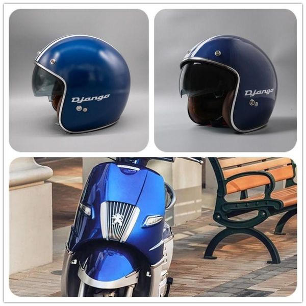 

motorcycle helmets universal original helmet for scooter django retro half