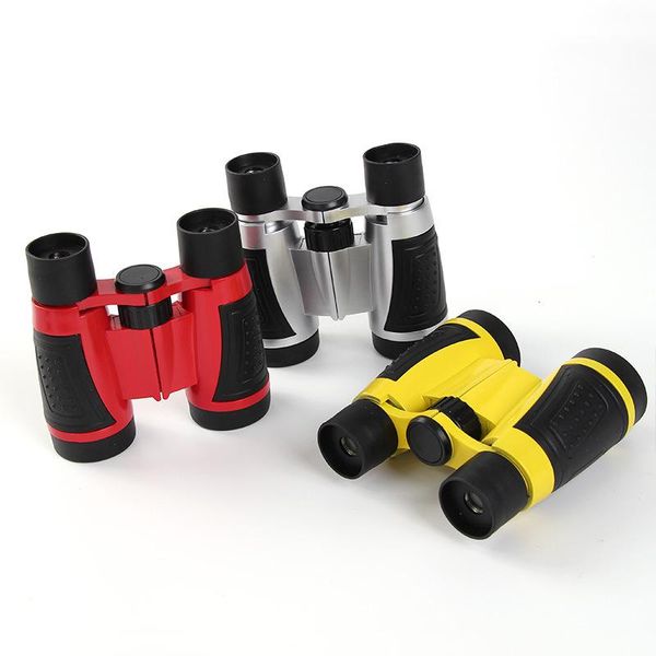 

telescopes binoculars children plastic rubber focusing 5x30 multilayer coating waterproof telescope for kids toy play games