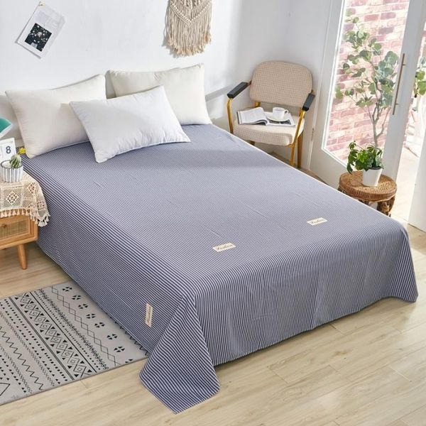 

sheets & sets 1pc cotton fitted sheet twill single bed linen full double printed cartoon mattress cover flat children king size