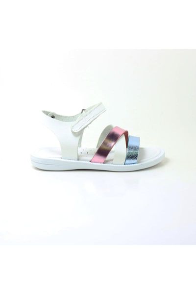 

sandals girl child pink leather, Black